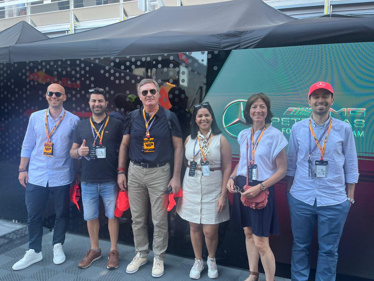 Nuvei (@nuvei) on Twitter photo Last weekend marked a highlight in Nuvei’s calendar 🌞🏁
Our first-ever hosting experience in beautiful, very sunny Barcelona alongside the <a href="/MercedesAMGF1/">Mercedes-AMG PETRONAS F1 Team</a> Team 🏎️
Wrapping up the triple-header in style 😎 Last weekend marked a highlight in Nuvei’s calendar 🌞🏁
Our first-ever hosting experience in beautiful, very sunny Barcelona alongside the <a href="/MercedesAMGF1/">Mercedes-AMG PETRONAS F1 Team</a> Team 🏎️
Wrapping up the triple-header in style 😎