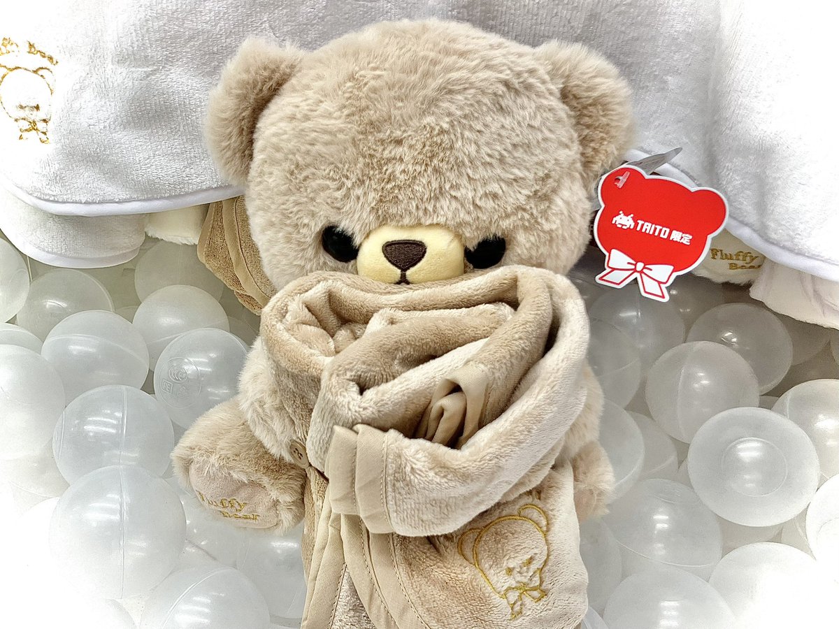 ふわふわ 🧸🆒✨ ひんやり ＼プライズ登場中／ いっしょにお昼寝くま