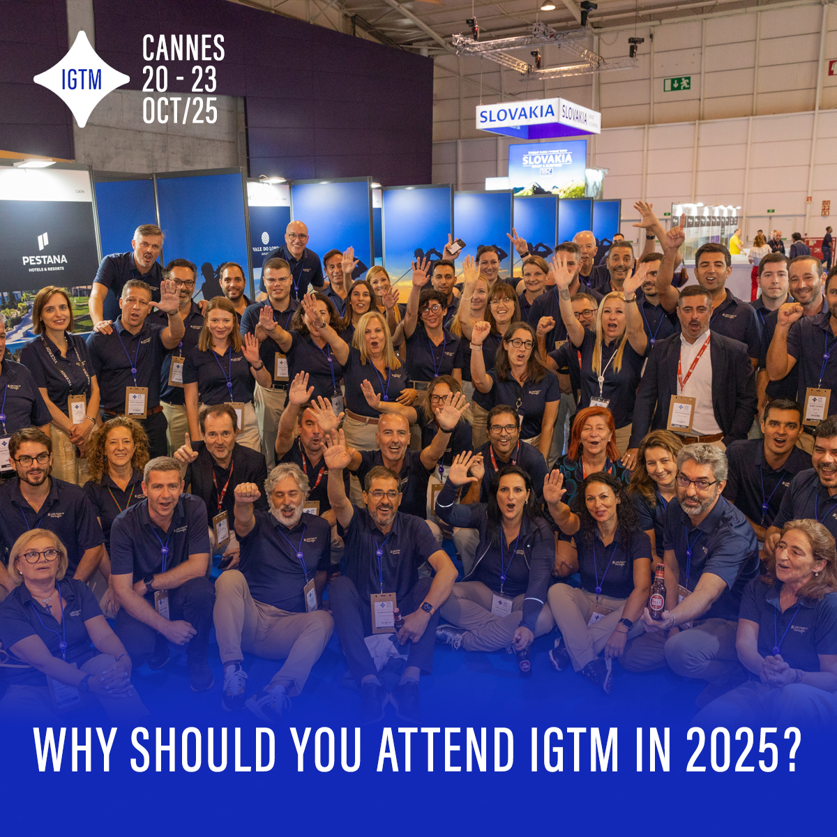Why should IGTM be at the top of your must-visit events of 2025? 🗓️

Through face-to-face meetings, up to 1,300 industry leaders come together to cultivate and shape the outbound golf tourism market.

Don't miss the opportunity to help grow your business.

igtmarket.com