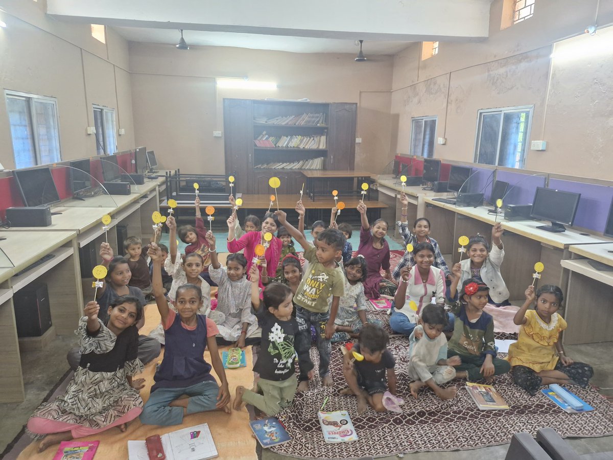 Abhedya2015's tweet photo. Excitement is in the air as our Village Summer Camp 2025 kicks off!
Our Village Summer Camp 2025 began in Kekadiya community hall with big smiles and even bigger dreams! The first day featured a warm introductory session  followed by a fun-filled card-making and other crafts https://t.co/OnY5k8WJxF
