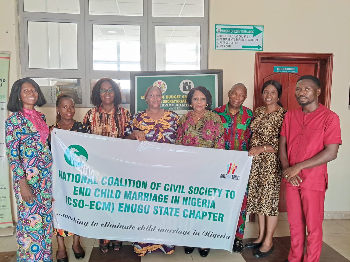 Recently, we paid a courtesy visit to the Enugu State ministry of budget and planning. 
This visit was aimed at getting their commitment with regards to ensuring that gender right issues are well captured in the 2025/26 budget of Enugu State.