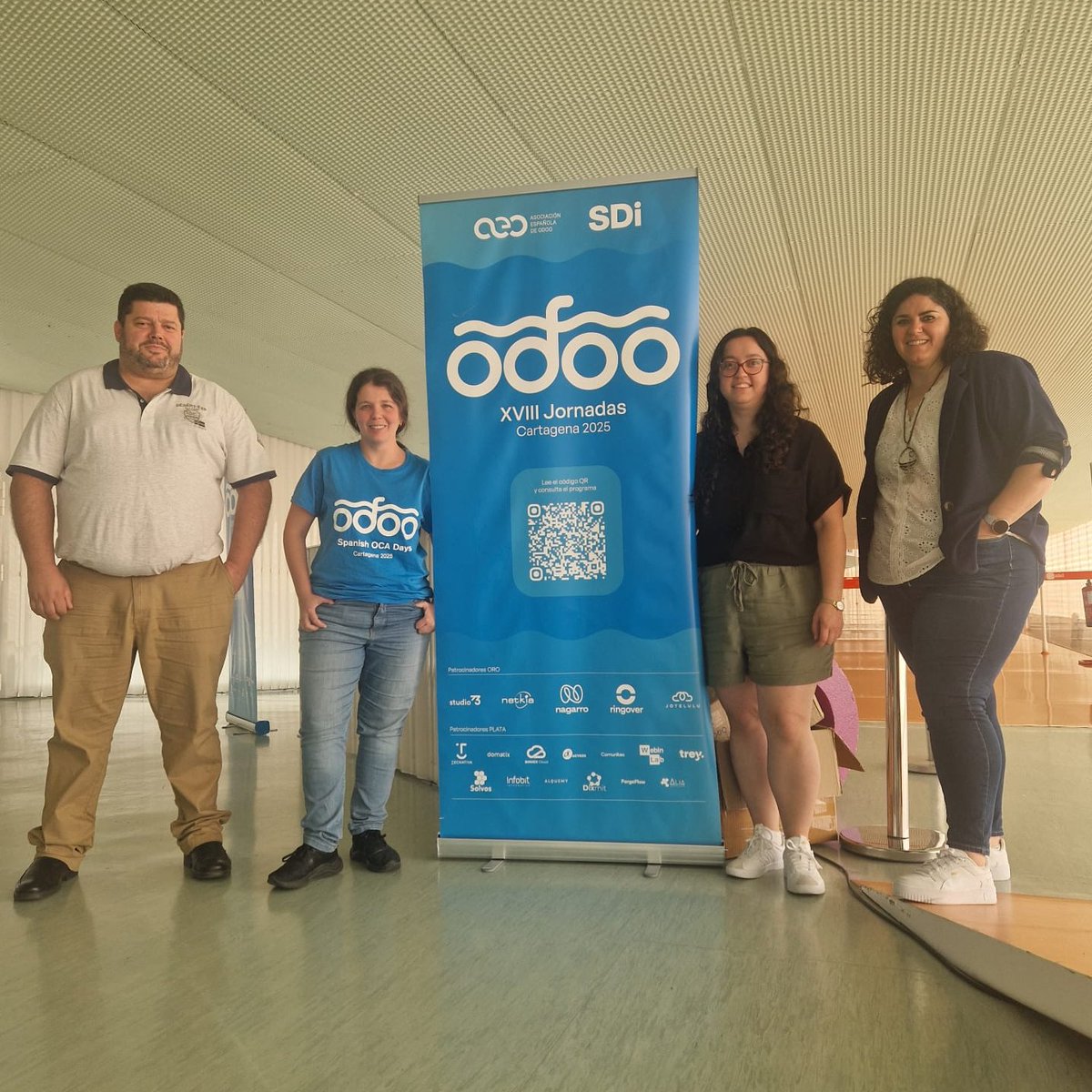 🥇 Somos #patrocinador ORO de las Spanish OCA Days y las Jornadas Odoo, organizadas por <a href="/aeodoo/">Asociación Española de Odoo (AEODOO)</a>.

👩‍💻 Parte del equipo especializado en #Odoo está asistiendo a las jornadas, conociendo casos prácticos, novedades y próximos lanzamientos.

#AeOdoo #SDi #SpanishOCAdays