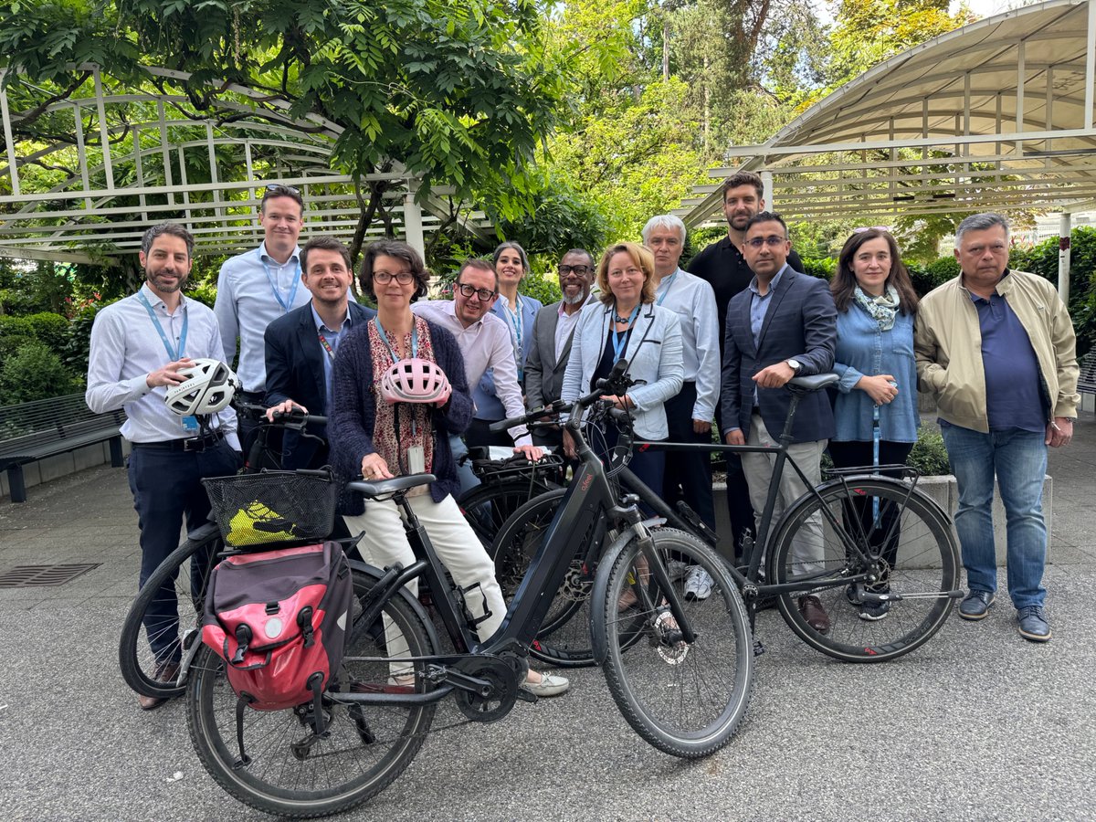 UNDP Geneva (@undpgeneva) on Twitter photo 🚴 On #WorldBicycleDay, our <a href="/UNDPGeneva/">UNDP Geneva</a> team is getting ready for the #BikeToWork challenge —
promoting sustainability and team spirit. May the (pedal) force be with us! 🌍💪 🚴 On #WorldBicycleDay, our <a href="/UNDPGeneva/">UNDP Geneva</a> team is getting ready for the #BikeToWork challenge —
promoting sustainability and team spirit. May the (pedal) force be with us! 🌍💪