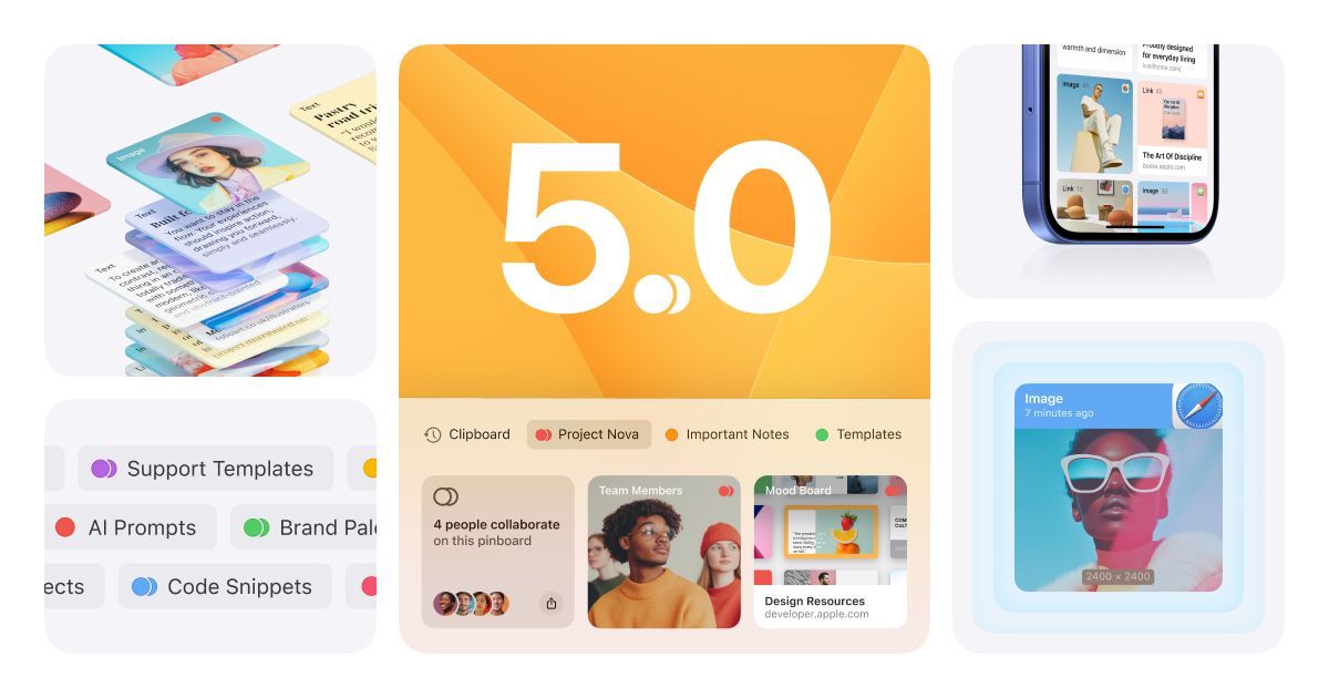 Last week was 🔥 Thank you for being part of it! We’d love to hear your thoughts on the new Paste — and there’s no better place than feedback.pasteapp.io.
Missed the big update? Catch up and try the latest version here: pasteapp.io/appstore

#productivity #collaboration