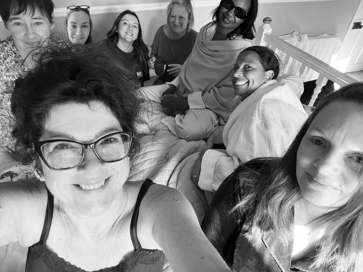 Twitter is mostly good for doom scrolling now but at least it connected me to these amazing women <a href="/GappyTales/">Harvey Jeni</a> <a href="/SistersSalon2/">Brighton Sisters Salon</a> <a href="/K_IngalaSmith/">Dr Karen Ingala Smith</a>