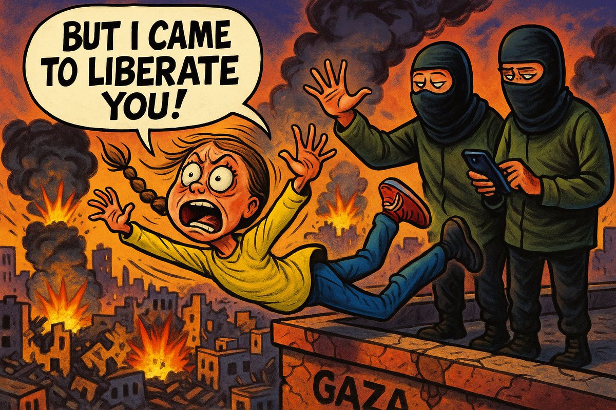 <a href="/JustLuai/">Luai Ahmed</a> Gretas first day in Gaza...