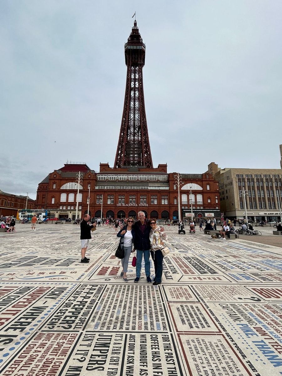 Jeffrey Holland 💙 (@jeffholland07) on Twitter photo I say! Immortalised in concrete! Blackpool Comedy Carpet, leading up to Blackpool Tower! <a href="/RobertWRossEsq/">Robert Ross</a> <a href="/JudyBuxton7/">Judy Buxton 💙</a> <a href="/GemmaVRoss/">Gemma Ross</a> #BlackpoolTower I say! Immortalised in concrete! Blackpool Comedy Carpet, leading up to Blackpool Tower! <a href="/RobertWRossEsq/">Robert Ross</a> <a href="/JudyBuxton7/">Judy Buxton 💙</a> <a href="/GemmaVRoss/">Gemma Ross</a> #BlackpoolTower