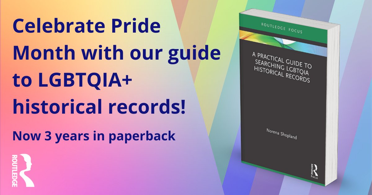 Routledge Books (@routledgebooks) on Twitter photo Three years ago, <a href="/NorenaShopland/">Norena Shopland ππ΄σ §σ ’σ ·σ ¬σ ³σ Ώ π―οΈπΊπ¦π―οΈ</a>'s guidebook hit the shelves in paperback. This #PrideMonth, we are reflecting on how it continues to help illuminate queer histories previously lost to time.
You can find out more here! spr.ly/6015NN7Zx Three years ago, <a href="/NorenaShopland/">Norena Shopland ππ΄σ §σ ’σ ·σ ¬σ ³σ Ώ π―οΈπΊπ¦π―οΈ</a>'s guidebook hit the shelves in paperback. This #PrideMonth, we are reflecting on how it continues to help illuminate queer histories previously lost to time.
You can find out more here! spr.ly/6015NN7Zx