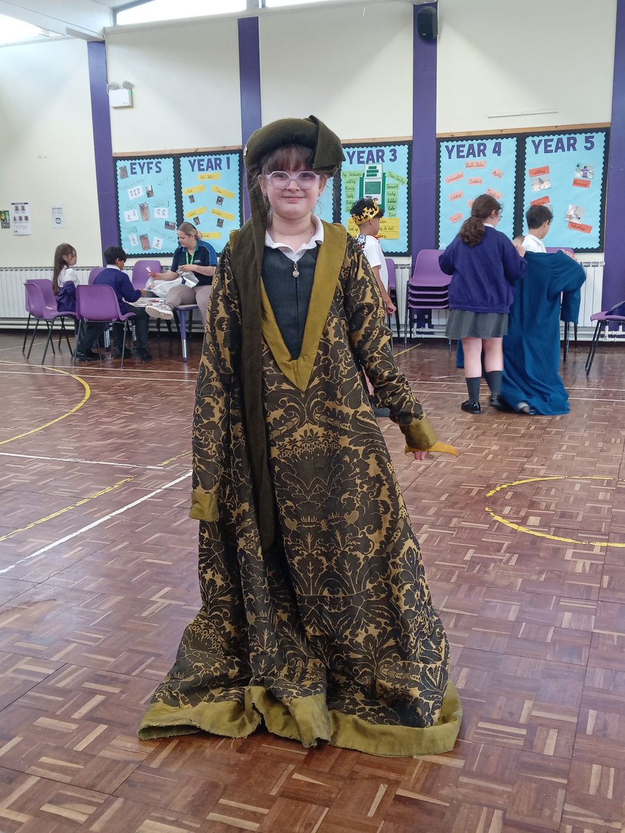 Yesterday, Year 5 began their new topic, 'Princes, Peasants and Pestilence.' This is a history-based topic that focuses on medieval Britain and The Plague.

The children have been busy writing with goose feathers, bookbinding, tile printing, and dressing up!