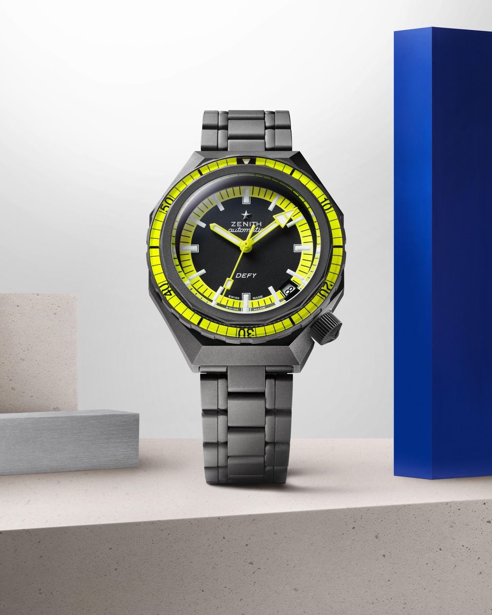 #ZenithDefy: Plunge into darkness. Introducing the ZENITH DEFY Shadow editions: the powerful Extreme Diver and the Revival Diver – a modern tribute to the iconic 1969 DEFY Diver A3648. For over 50 years, ZENITH DEFY has represented unwavering strength and precision. Now,