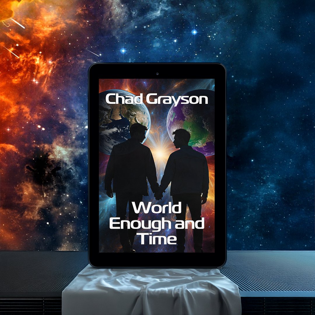 SDBookTours's tweet photo. Check out this #lgbtqbooks #mmromance #romancebooks #scifibooks #scifiromance #lgbtqromancebooks #romancelovers #NewRelease #BookBlitz &amp; Enter to win $10 #Giveaway! 

#WorldEnoughAndTime
@chadgrayson

https://t.co/ogaKeKJOHM

https://t.co/82fAR7amLd https://t.co/KDVrzpKB6s