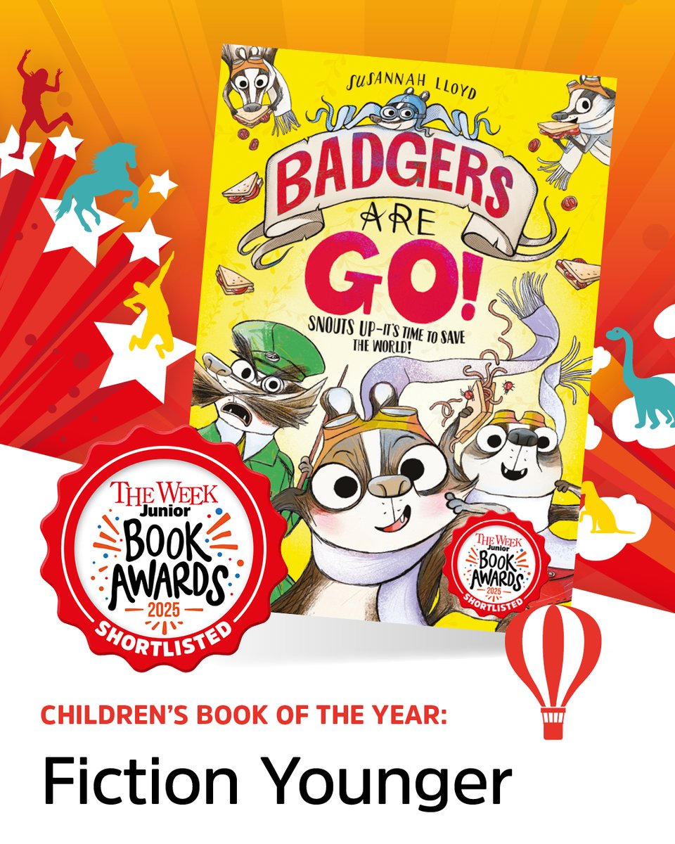 DFB_storyhouse's tweet image. 🎉We're excited to announce that both Badgers Are GO! by @susannah_lloyd (illustrated by @nicigregory) and Explodapedia: Rewild by @benmartynoga (illustrated by @mooseallain) have been shortlisted in The Week Junior Book Awards!📚
#TheWeekJuniorBookAwards
@theweekjunior