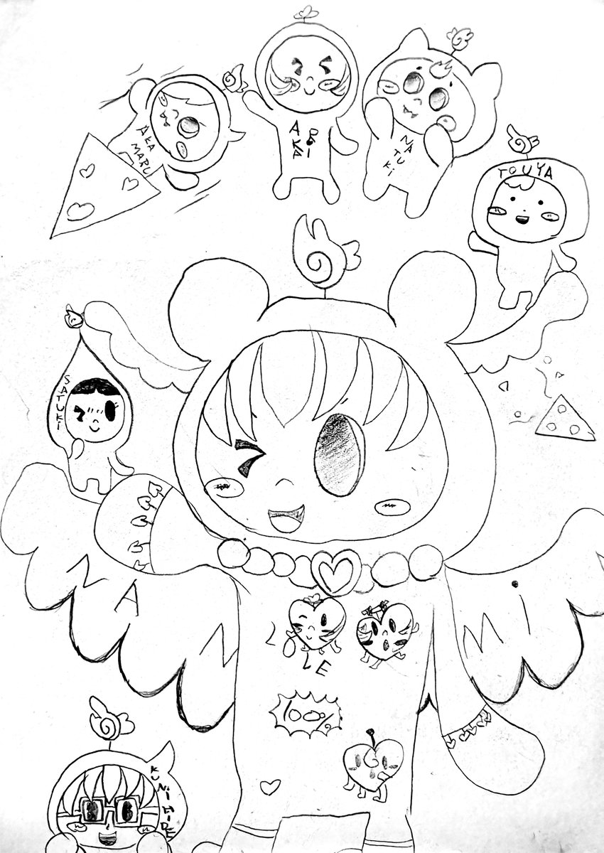 掃除してたらヤバい絵出てきた
これぞ黒歴史