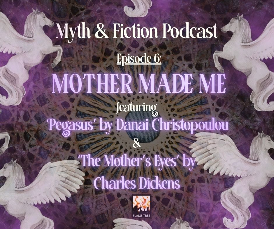 Flame Tree Press Team (@flametreepress) on Twitter photo We're kicking off June with one of our favourites! 
This is MOTHER MADE ME, featuring: 
'Pegasus' by Danai Christopoulou, borrowed from Medusa 🐍
&
'The Mother's Eyes' by Charles Dickens 👀
Listen here: flametr.com/4jyOHL1 🎧 We're kicking off June with one of our favourites! 
This is MOTHER MADE ME, featuring: 
'Pegasus' by Danai Christopoulou, borrowed from Medusa 🐍
&
'The Mother's Eyes' by Charles Dickens 👀
Listen here: flametr.com/4jyOHL1 🎧