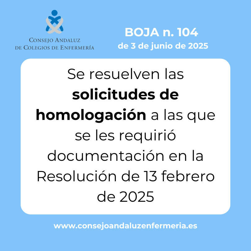 #BOJA #EmpleoPúblico #carreraprofesional 
📣Se resuelven las solicitudes de homologación de los niveles de carrera/desarrollo profesional acreditados por profesionales del SAS procedentes de otros servicios de salud o agencias administrativas del SSPA
consejoandaluzenfermeria.com/noticias/emple…