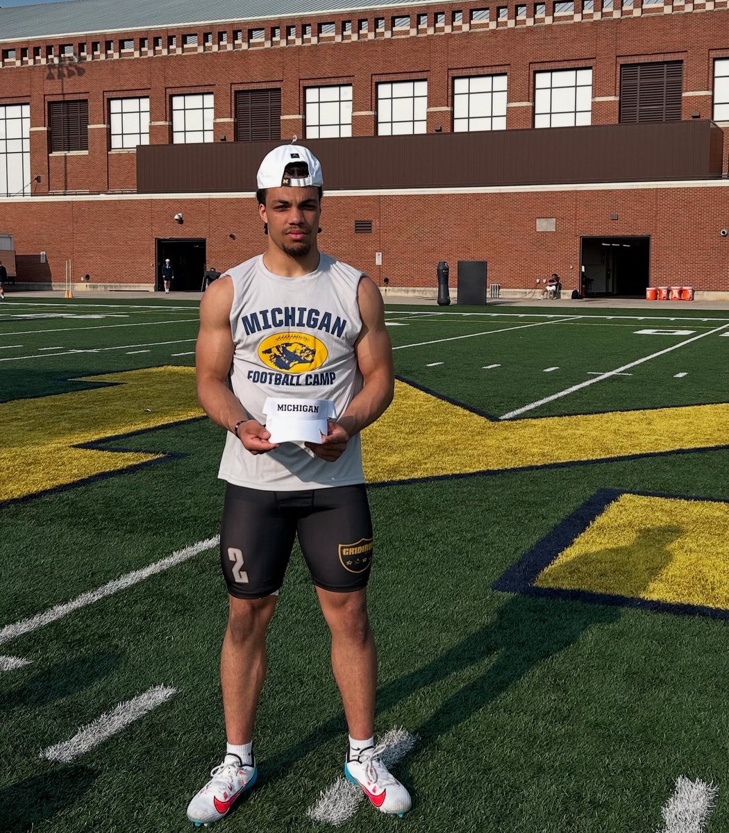 Victor Tedondo - Gridiron Academy (@gridironcamp) on Twitter photo 🇨🇦16-year-old <a href="/VannesteQuinn/">Quinn Vanneste</a> (2027 LB) 6’1, 205lbs of pure athleticism. Time to sharpen the cerebral skills 🧠🏈Recent Camps
- Fastest LB & 8th fastest overall at <a href="/smsbacademy/">SoundMind SoundBody®</a> National Showcase (21.13 MPH)
- Michigan <a href="/UMichFootball/">Michigan Football</a> Camp: 4.5 40-yard dash, 4.3 shuttle, 10’2 broad 🇨🇦16-year-old <a href="/VannesteQuinn/">Quinn Vanneste</a> (2027 LB) 6’1, 205lbs of pure athleticism. Time to sharpen the cerebral skills 🧠🏈Recent Camps
- Fastest LB & 8th fastest overall at <a href="/smsbacademy/">SoundMind SoundBody®</a> National Showcase (21.13 MPH)
- Michigan <a href="/UMichFootball/">Michigan Football</a> Camp: 4.5 40-yard dash, 4.3 shuttle, 10’2 broad