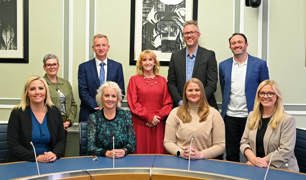 Junior Ministers Aisling Reilly and Pam Cameron met with members of the <a href="/niassembly/">Northern Ireland Assembly</a> All-Party Group on Voluntary and Community Sector and representatives of <a href="/NICVA/">NICVA</a> at Parliament Buildings. 

The meeting highlighted the critical work of our voluntary and community sector in