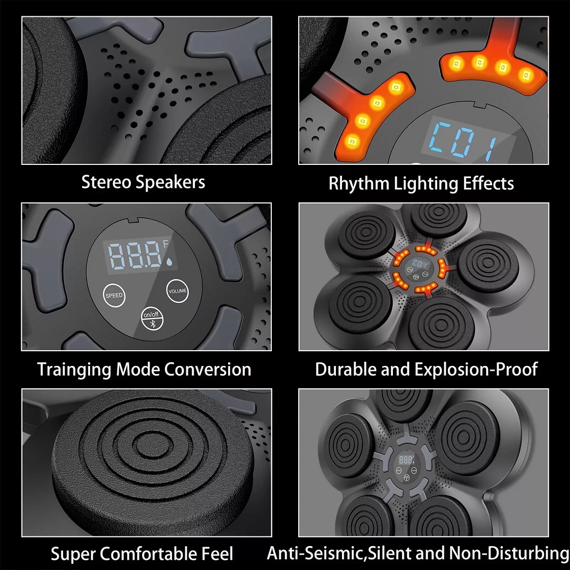 AuraOpul's tweet image. 🚀 Boost Your Fitness &amp;amp; Fun with the Smart Music Boxing Wall Target! 🥊🎵💥🏋️‍♂️💪

🔗 Get yours now: auraopul.com/smart-music-bo…

#HomeWorkout #FitnessFun #SmartBoxing #FamilyFitness #StayActive #BluetoothBoxing #homefitness