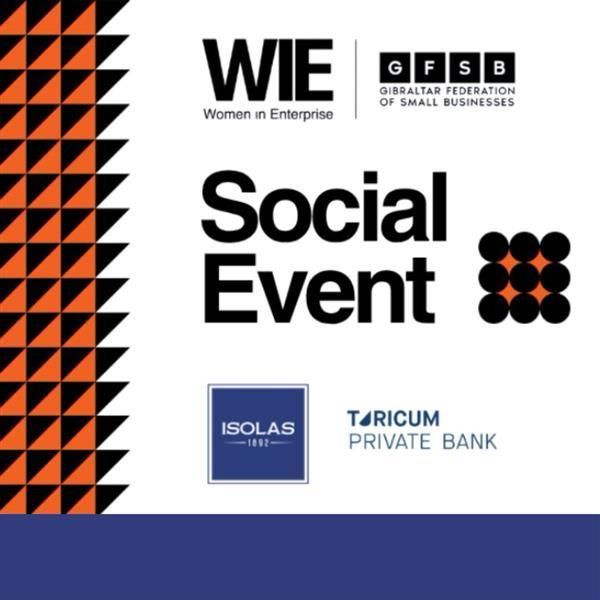 Join us for the WIE June Social Event this Thursday.
Time: 6pm -9pm 
Location: Gibraltar Garrison Library

Register for free: buff.ly/vdoU744

A huge thank you to our amazing sponsors ISOLAS LLP and Turicum Bank for their continued support!