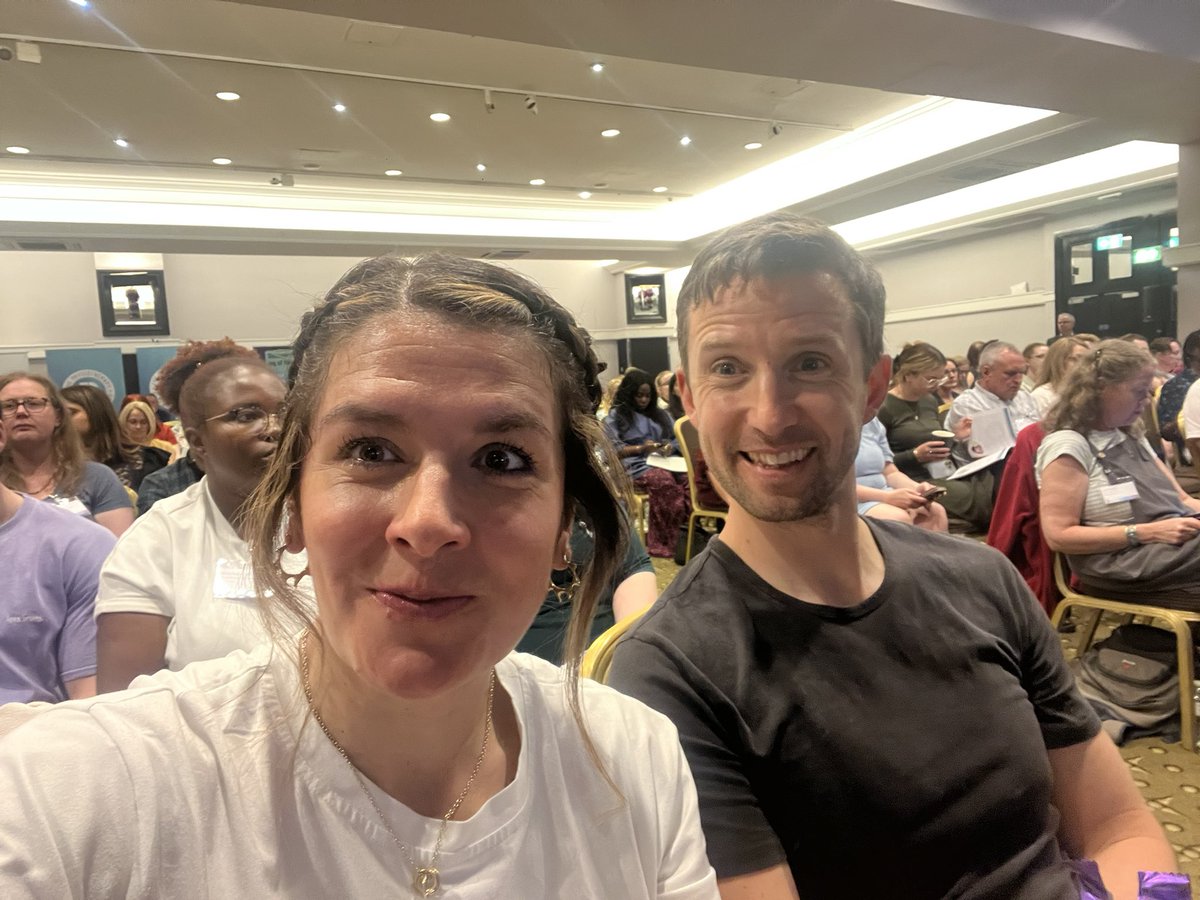 Reunited with this wonderful human, representing <a href="/acpivr/">ACPIVR</a> at #CSPARC25, will we be presenting our motion tomorrow to hopefully see the support for vestibular  rehabilitation to be stat learning on physio undergraduate courses! Here’s to a great two days 👍🏻