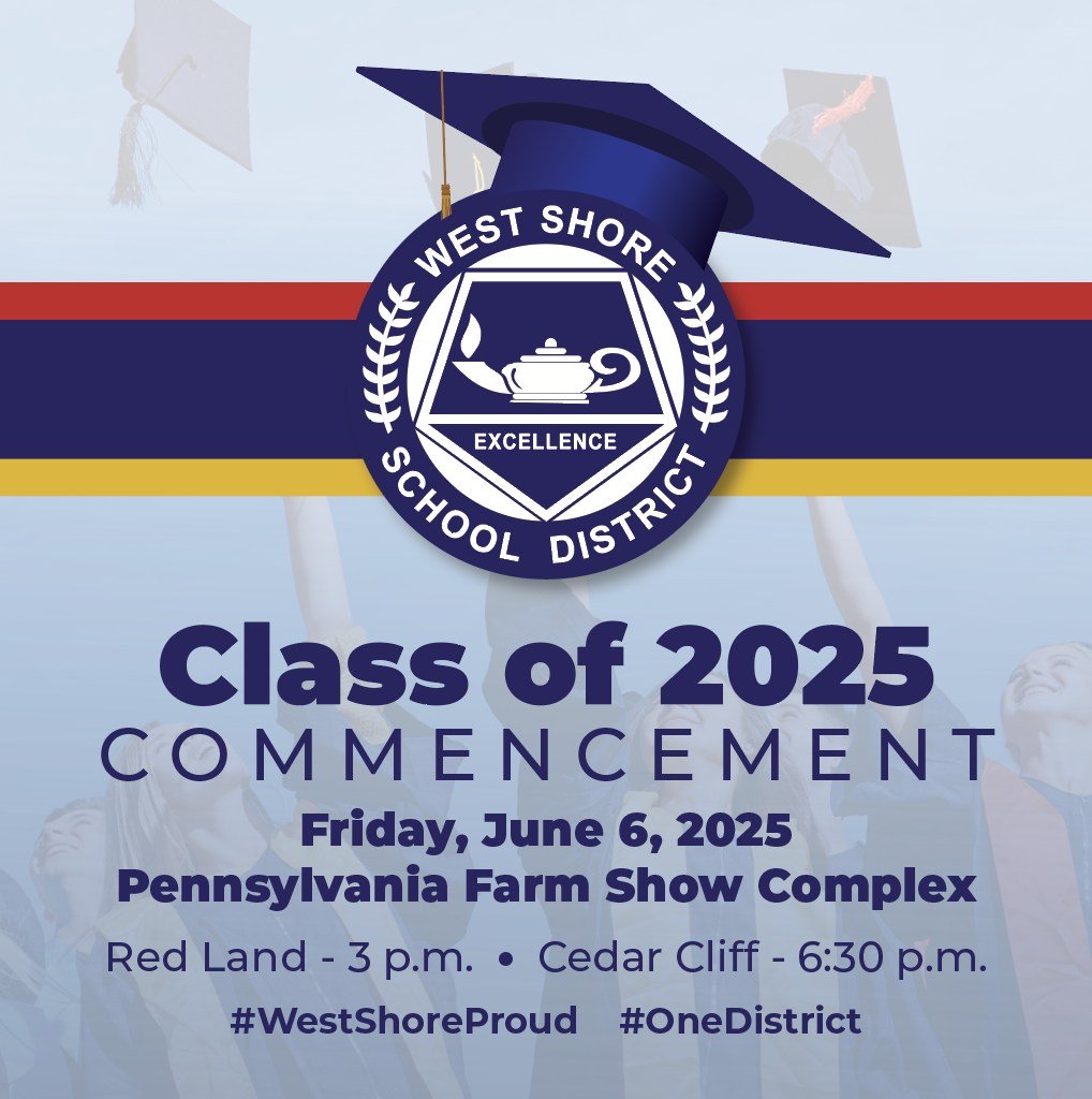 CLASS OF 2025: We are honored to celebrate the accomplishments of our graduating high school students with Commencement Ceremonies on Friday, June 6, at the Pennsylvania Farm Show Complex &amp; Expo Center. For more details, visit: wssd.k12.pa.us/2025Commenceme…