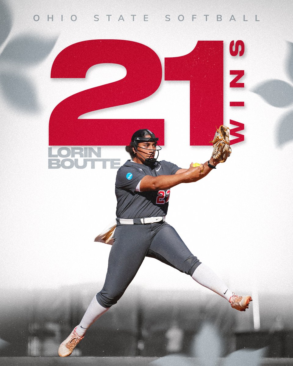 𝑱𝒖𝒔𝒕 𝑮𝒆𝒕𝒕𝒊𝒏𝒈 𝑺𝒕𝒂𝒓𝒕𝒆𝒅

Lorin Boutte’s 21 wins this season were tied for the most in program history by a freshman ‼️

<a href="/boutte_lorin/">Lorin Boutté</a> | #GoBucks