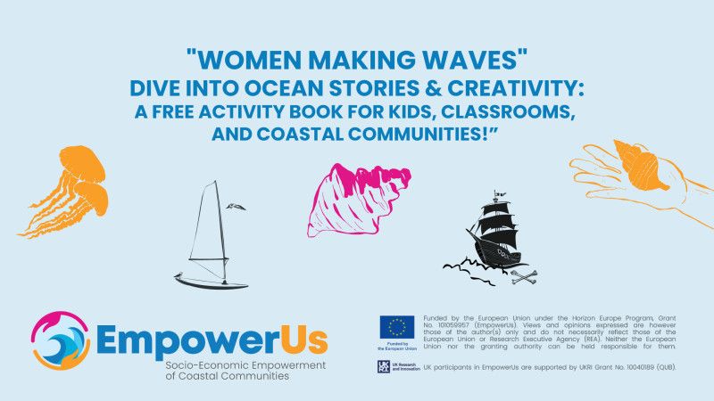 🌊 Just launched! The <a href="/EmpowerUs_EU/">EmpowerUs</a>  Project, in partnership with ERINN Innovation, is proud to unveil the #WomenMakingWaves Activity Book — a celebration of inspiring women shaping our seas 🌍 Perfect for curious kids, educators and ocean lovers alike tinyurl.com/yc8hebd6