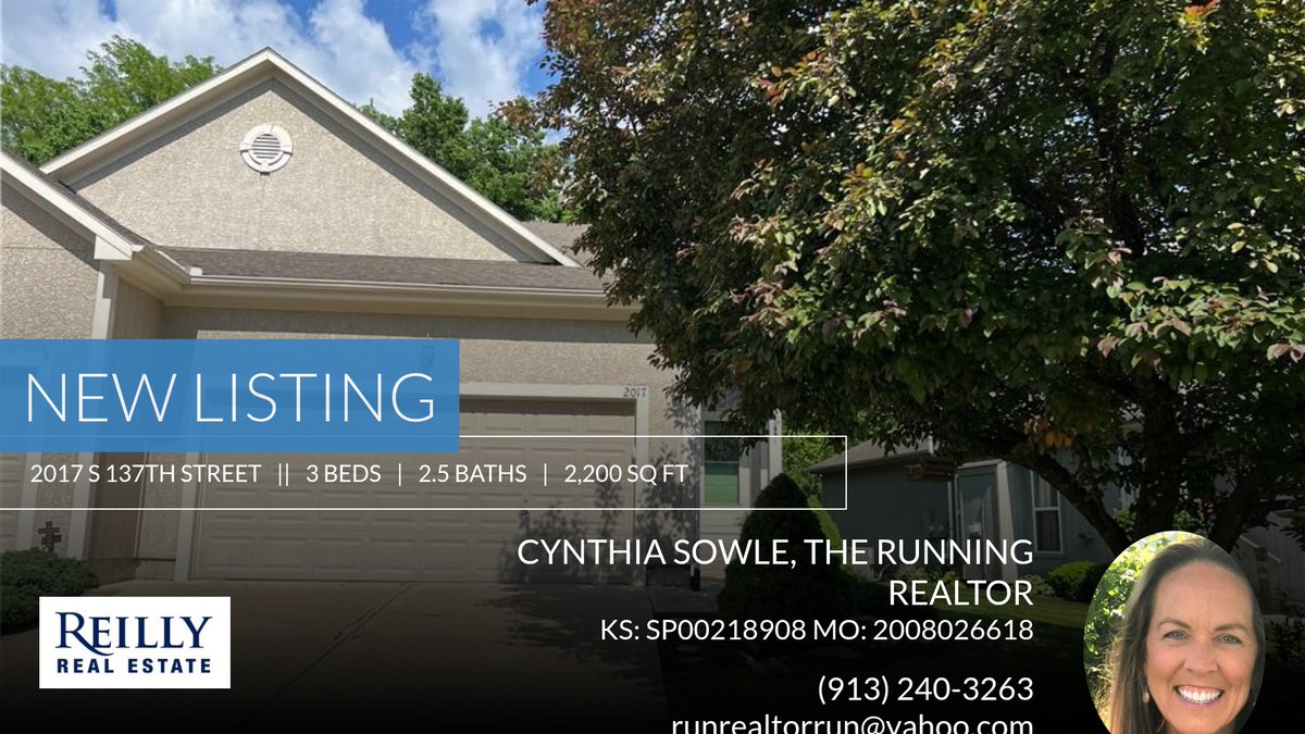 RunRealtorRun2's tweet image. **WOW** Take a look  👀 at this property 🏡 that just hit the market! Located at 2017 S 137th Street in Bonner Springs. Call (913) 240-3263 📲for more information.  "The Running Realtor" will go the extra mile for YOUR real estate n... csowle.reilly.realestate/showcase/2017-…