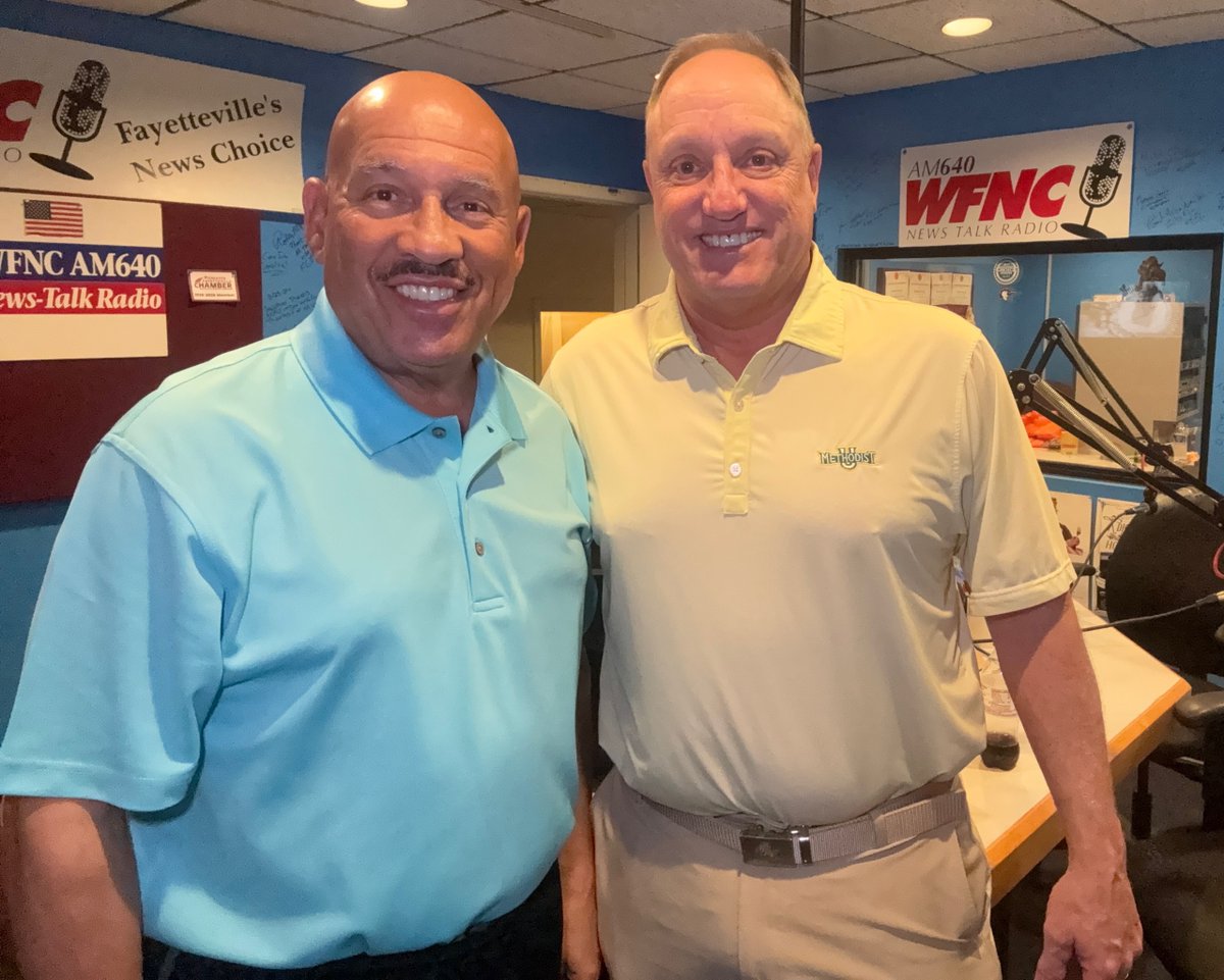 We’re not done celebrating our Men’s Golf National Champions, and neither is their coach! ⛳️🏆

Coach Steve Conley stopped by WFNC 640 AM to talk about the team’s determination and how they rallied from behind to claim the NCAA DIII Men’s Golf National Title.
