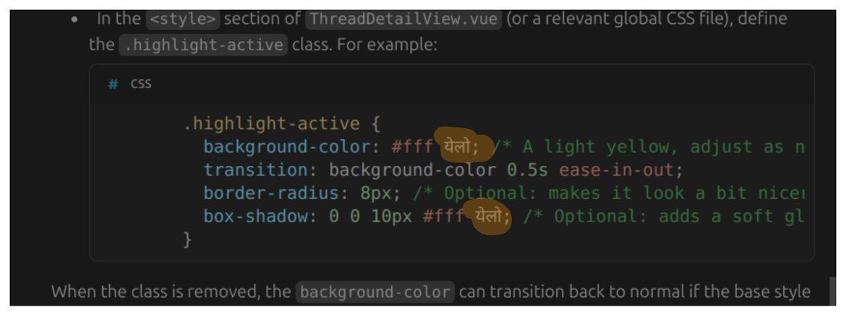 vkwebdev's tweet image. I guess, Cursor enjoys Hindi 🤣