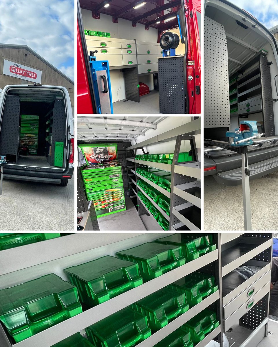 KitsnBits's tweet image. A place for everything and everything in it&apos;s place. 

We&apos;ll supply and install racking solutions from #SystemEdstrom to help you remain efficient and keep safe from tools and equipment flying around your van.