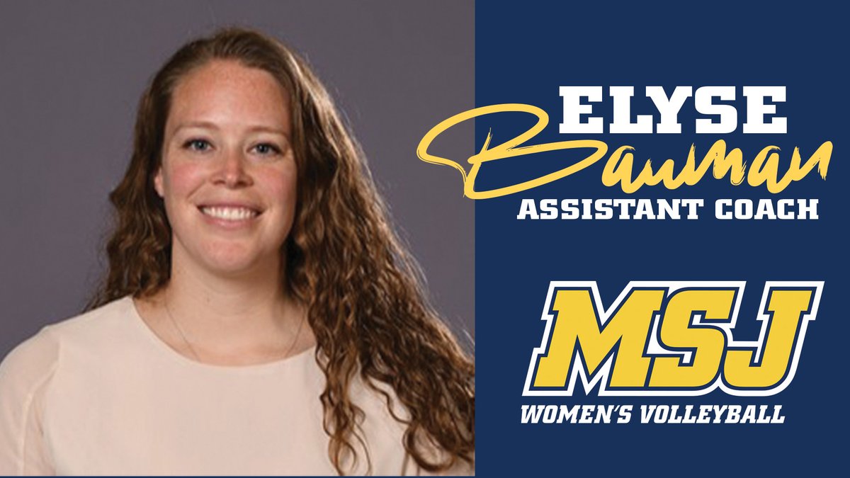 Elyse Bauman joins the Mount as the new women's volleyball assistant coach!

FULL STORY: tinyurl.com/2w9d38fz