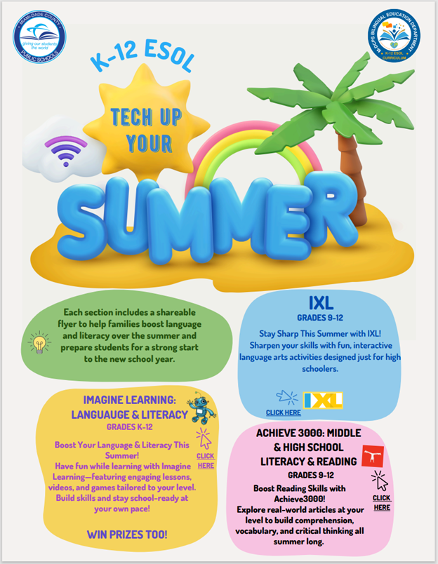 Bob Graham Education Center (@bgec_mialks) on Twitter photo Boost your language and literacy skills this summer! <a href="/MDCPS/">Miami-Dade Schools</a> <a href="/SuptDotres/">Jose L. Dotres, Ed.D.</a> @MDCPSNORTH <a href="/YeseniaAponte05/">Yesenia Aponte</a> <a href="/RobertoAlonsoFL/">RobertoJAlonso</a> @themiamilaker <a href="/MiamiLakesNews/">Miami Lakes, FL</a> <a href="/BGECPTSA/">BGEC PTSA</a> #YourBestChoiceMDCPS Boost your language and literacy skills this summer! <a href="/MDCPS/">Miami-Dade Schools</a> <a href="/SuptDotres/">Jose L. Dotres, Ed.D.</a> @MDCPSNORTH <a href="/YeseniaAponte05/">Yesenia Aponte</a> <a href="/RobertoAlonsoFL/">RobertoJAlonso</a> @themiamilaker <a href="/MiamiLakesNews/">Miami Lakes, FL</a> <a href="/BGECPTSA/">BGEC PTSA</a> #YourBestChoiceMDCPS