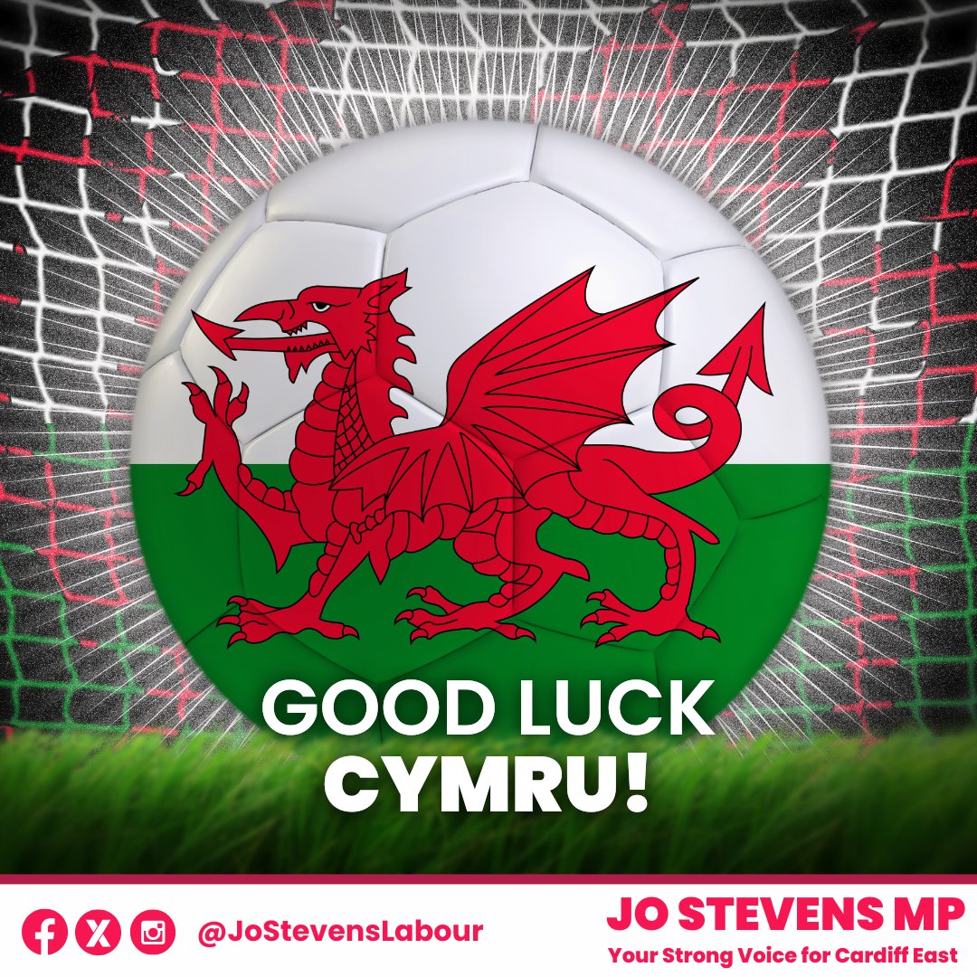 Jo Stevens (@jostevenslabour) on Twitter photo Good Luck <a href="/Cymru/">Wales 🏴</a> ahead of their <a href="/FIFAWorldCup/">FIFA World Cup</a> qualifier against #Liechtenstein this evening🏴⚽️ 🇱🇮 #WALvLEI Good Luck <a href="/Cymru/">Wales 🏴</a> ahead of their <a href="/FIFAWorldCup/">FIFA World Cup</a> qualifier against #Liechtenstein this evening🏴⚽️ 🇱🇮 #WALvLEI