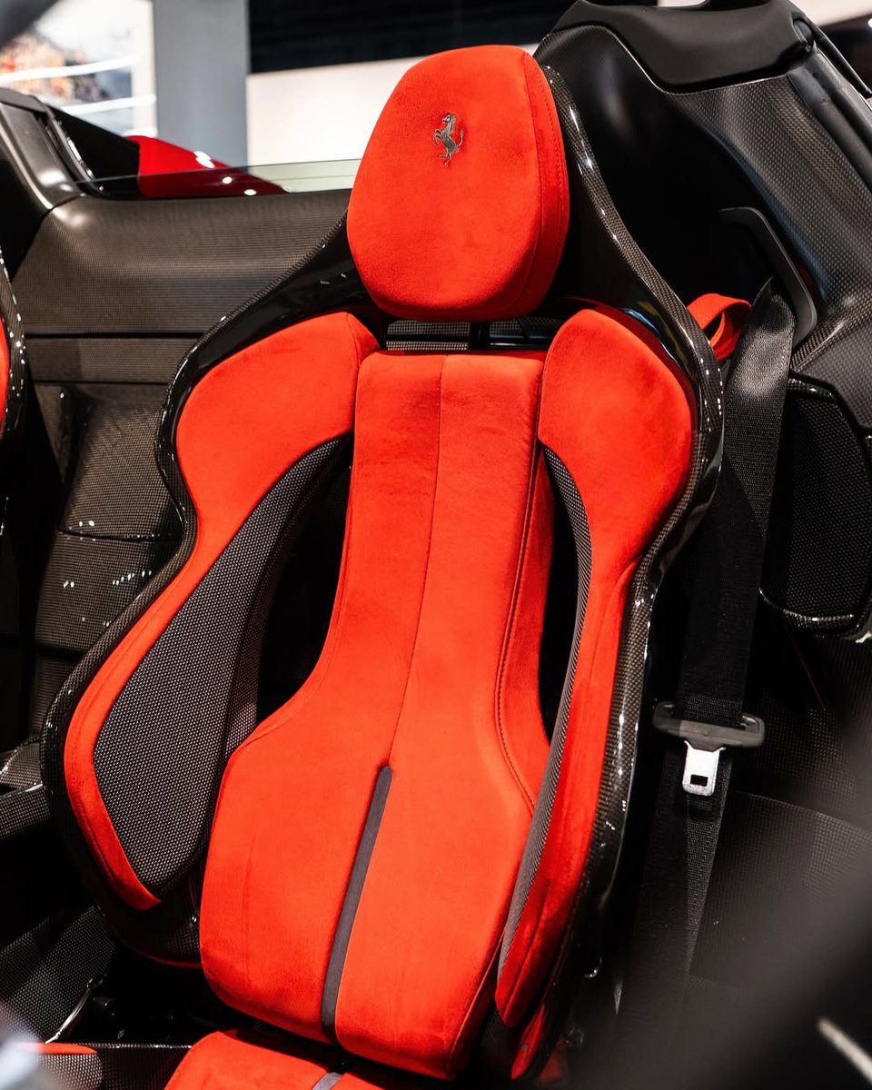 One of a kind Tailor Made 2023 Ferrari SF90 Spider | Asking Price: $779,900

The exterior is finished in Glossy Rosso Magma, complemented by a subtle yet striking livery in Glossy Grigio Competizione. Inside, the Carbon Fiber Racing Seats are upholstered in Red Kiwami Ultrasuede