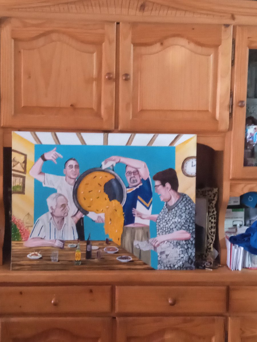 A presidir el comedor de la mareta ❤️