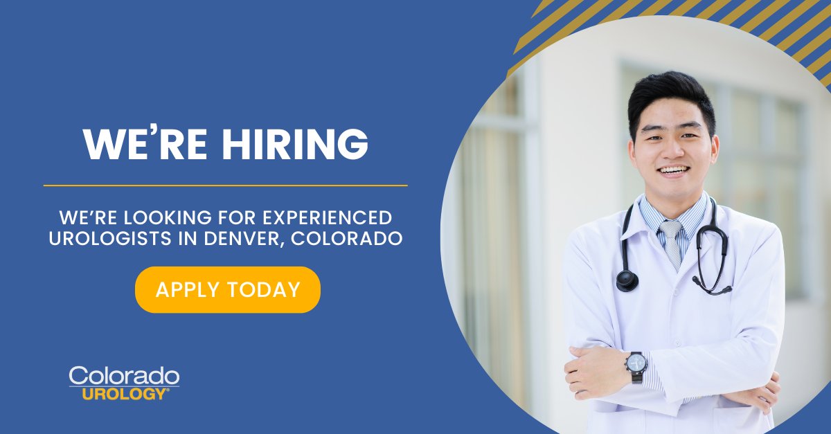 Colorado Urology values clinical autonomy, work-life balance, and quality patient care while prioritizing your professional development and well-being. Currently, we're looking for experienced urologists to join our Swedish Medical Center team. Apply: job-boards.greenhouse.io/uug/jobs/78018…