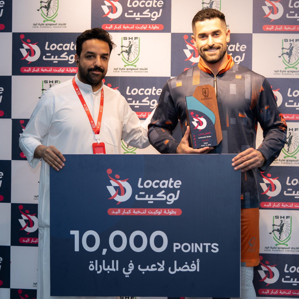 حسام النصر (@hussambsf) on Twitter photo في بطولة #نخبة_لوكيت_لكبار_اليد، قدّم الراعي الرسمي “لوكيت” <a href="/locateapp_sa/">Locate | لوكـيت</a> مساهمات مالية غير مسبوقة في تاريخ كرة اليد السعودية خلال السنوات الأخيرة، تمثلت في:
1️⃣ جوائز للاعبين الأفضل في كل مباراة ونهاية البطولة، إضافة إلى تصويت الجمهور، بإجمالي 177,000 نقطة تعادل 44,250 ريال.
2️⃣ في بطولة #نخبة_لوكيت_لكبار_اليد، قدّم الراعي الرسمي “لوكيت” <a href="/locateapp_sa/">Locate | لوكـيت</a> مساهمات مالية غير مسبوقة في تاريخ كرة اليد السعودية خلال السنوات الأخيرة، تمثلت في:
1️⃣ جوائز للاعبين الأفضل في كل مباراة ونهاية البطولة، إضافة إلى تصويت الجمهور، بإجمالي 177,000 نقطة تعادل 44,250 ريال.
2️⃣