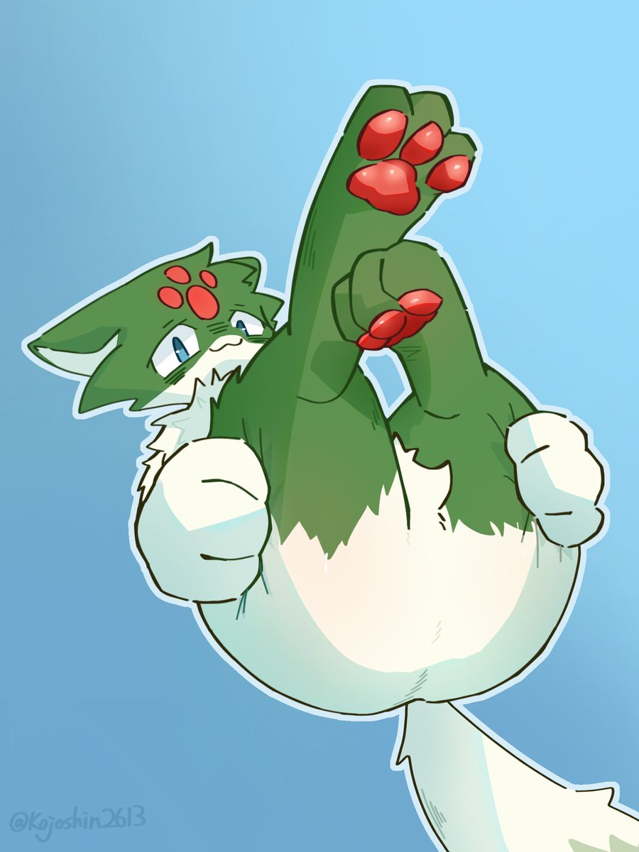 ふふーん
 #ケモノ