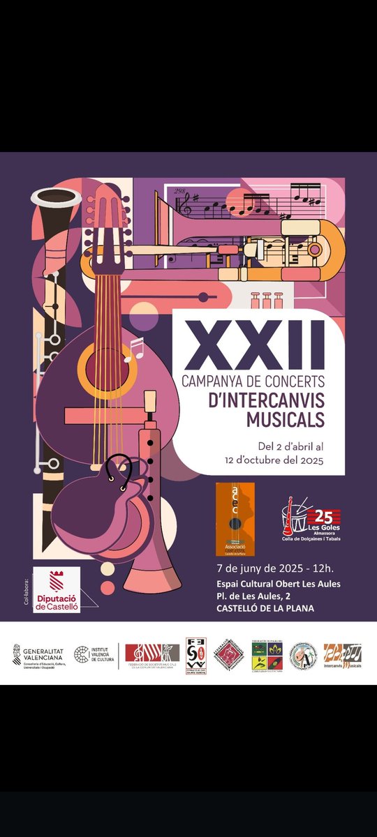 No parem.

Dissabte de matí a Les Aules (Castelló)

De vesprada a la Casa de la Cultura d'Almassora

I per la nit al Primer Molí (Castelló)