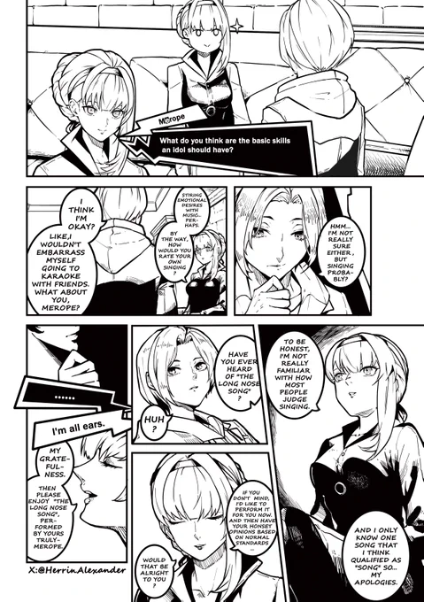 "The Long Nose Song"
#Persona5X #P5XEN #Persona5 