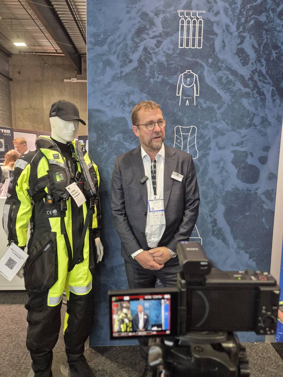 🚨 Caught up with Benny Carlsen of VIKING at #NorShipping2025! From next-gen safety gear to smart tech for safer seas, VIKING is pushing boundaries in maritime protection. A clear vision for the future of safety at sea.

#futureproof #norshipping #blueeconomy #SAFETY4SEA