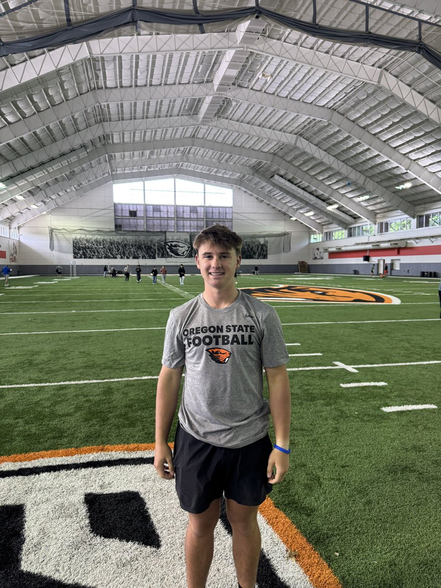 Ryder Scarlett (@ryderscarlett22) on Twitter photo Had a great campus visit this weekend at Oregon Sate University! GO 🦫!
<a href="/eehowren/">Ernie Howren</a> <a href="/minerkickcoach/">Ray Sanchez</a> <a href="/CoachChavis07/">Doug Chavis</a> <a href="/CarneyCoaching/">Carney Coaching</a> <a href="/CoachChrisStack/">Coach Chris Stack</a> <a href="/Chris_Sailer/">Chris Sailer Kicking</a> <a href="/CoachJChristian/">Jamie Christian</a> Had a great campus visit this weekend at Oregon Sate University! GO 🦫!
<a href="/eehowren/">Ernie Howren</a> <a href="/minerkickcoach/">Ray Sanchez</a> <a href="/CoachChavis07/">Doug Chavis</a> <a href="/CarneyCoaching/">Carney Coaching</a> <a href="/CoachChrisStack/">Coach Chris Stack</a> <a href="/Chris_Sailer/">Chris Sailer Kicking</a> <a href="/CoachJChristian/">Jamie Christian</a>