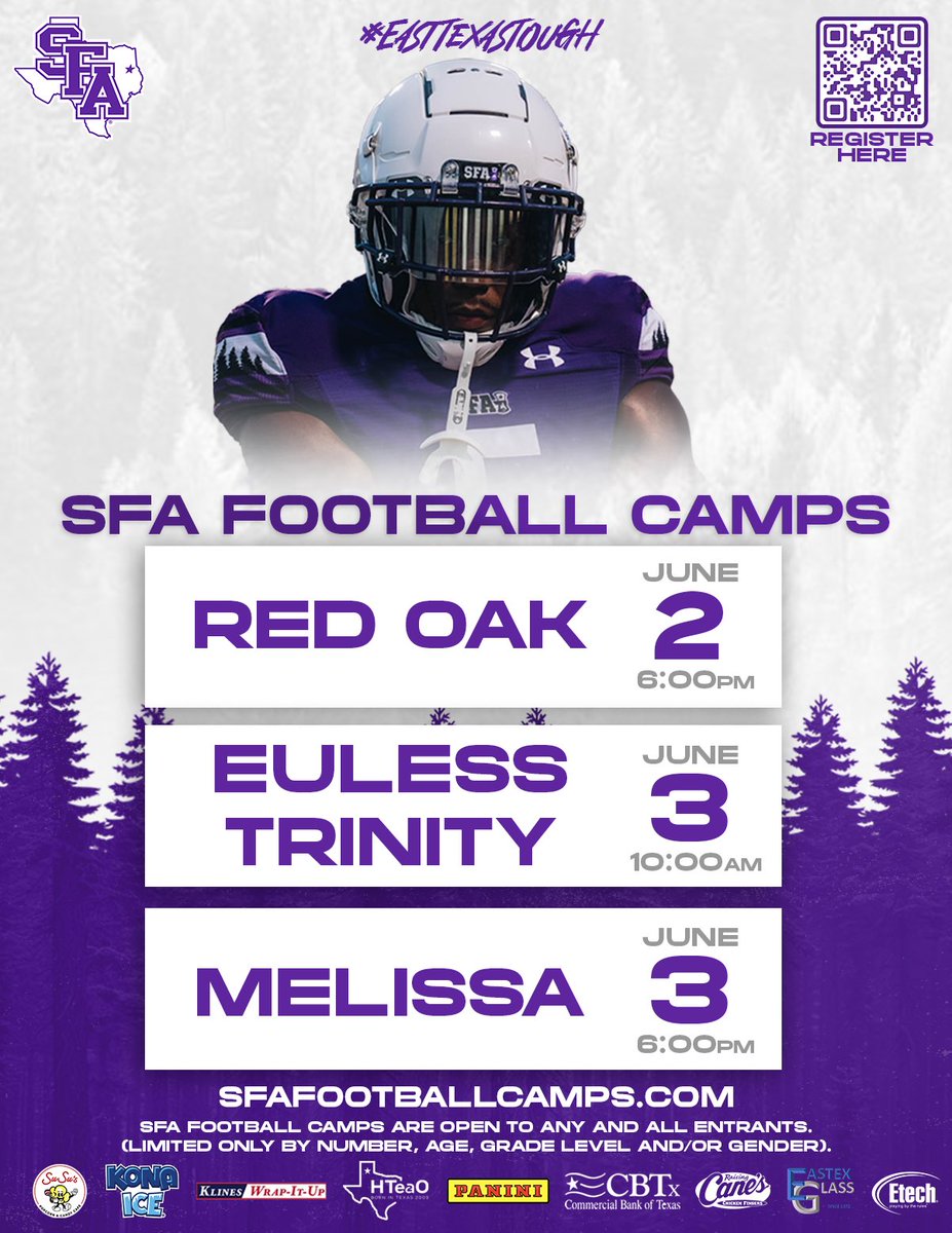 Had a great first camp last night! Time to roll out a double header in DFW today.

DL = Show up/Show out! If you’re not signed up, show up! Walk-Ups are welcomed and encouraged ‼️‼️‼️