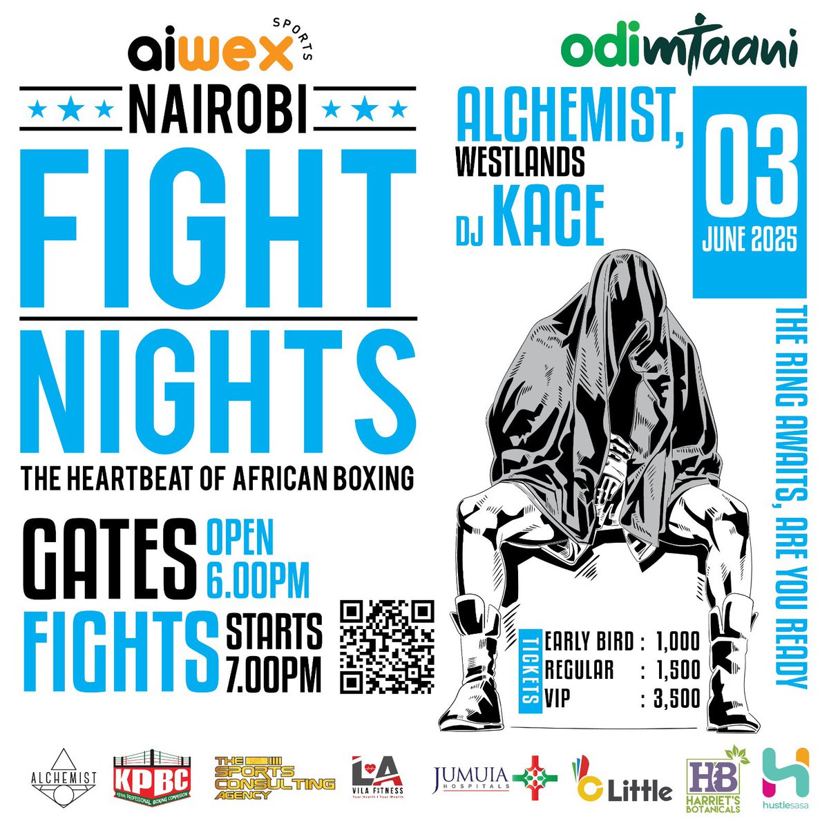 It’s going down tonight at The AlChemist…Nairobi Fight Nights June Edition.
Come witness some great boxing and a good hangout with friends