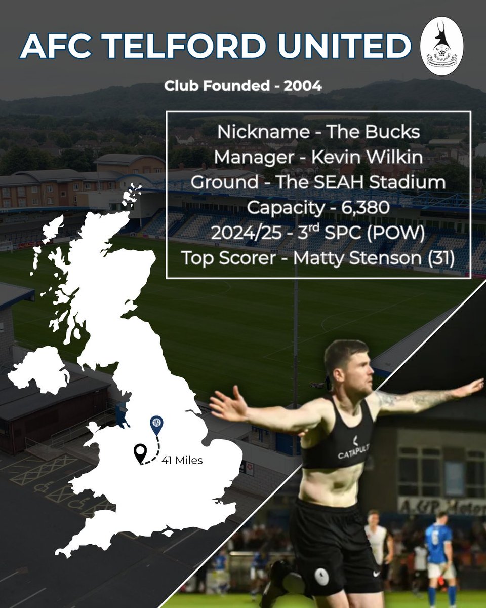 Macclesfield FC (C) (@thesilkmen) on Twitter photo We've locked horns in Pre-Season before, but now we face <a href="/telfordutd/">AFC Telford United (P)</a> in league action next season 💪
A trip to the SEAH Stadium awaits us next season 🛣️ We've locked horns in Pre-Season before, but now we face <a href="/telfordutd/">AFC Telford United (P)</a> in league action next season 💪
A trip to the SEAH Stadium awaits us next season 🛣️