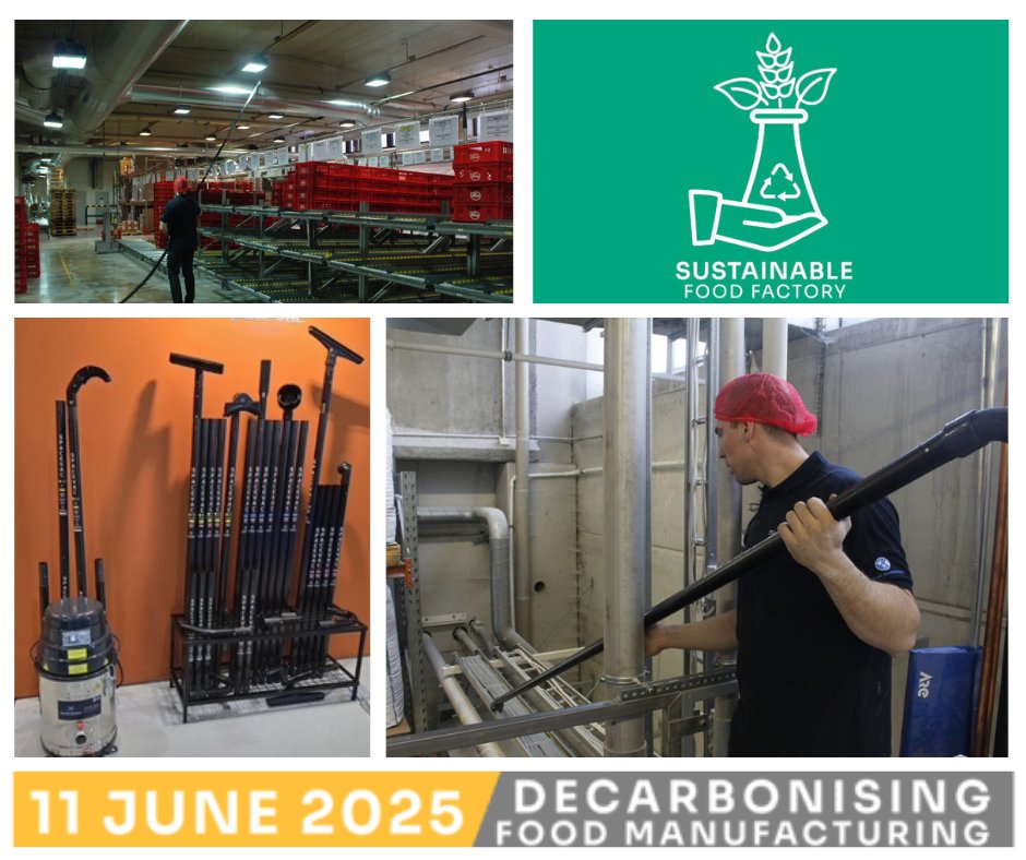 🚨 Join us at the Sustainable Food Factory Conference &amp; Exhibition on June 11 at Derby Arena!

📍 Stand E3 – Discover how SpaceVac helps food factories stay clean, safe &amp; sustainable from the ground up.

#SpaceVac #SustainableFood #FoodSafety #CleanTech #DerbyArena