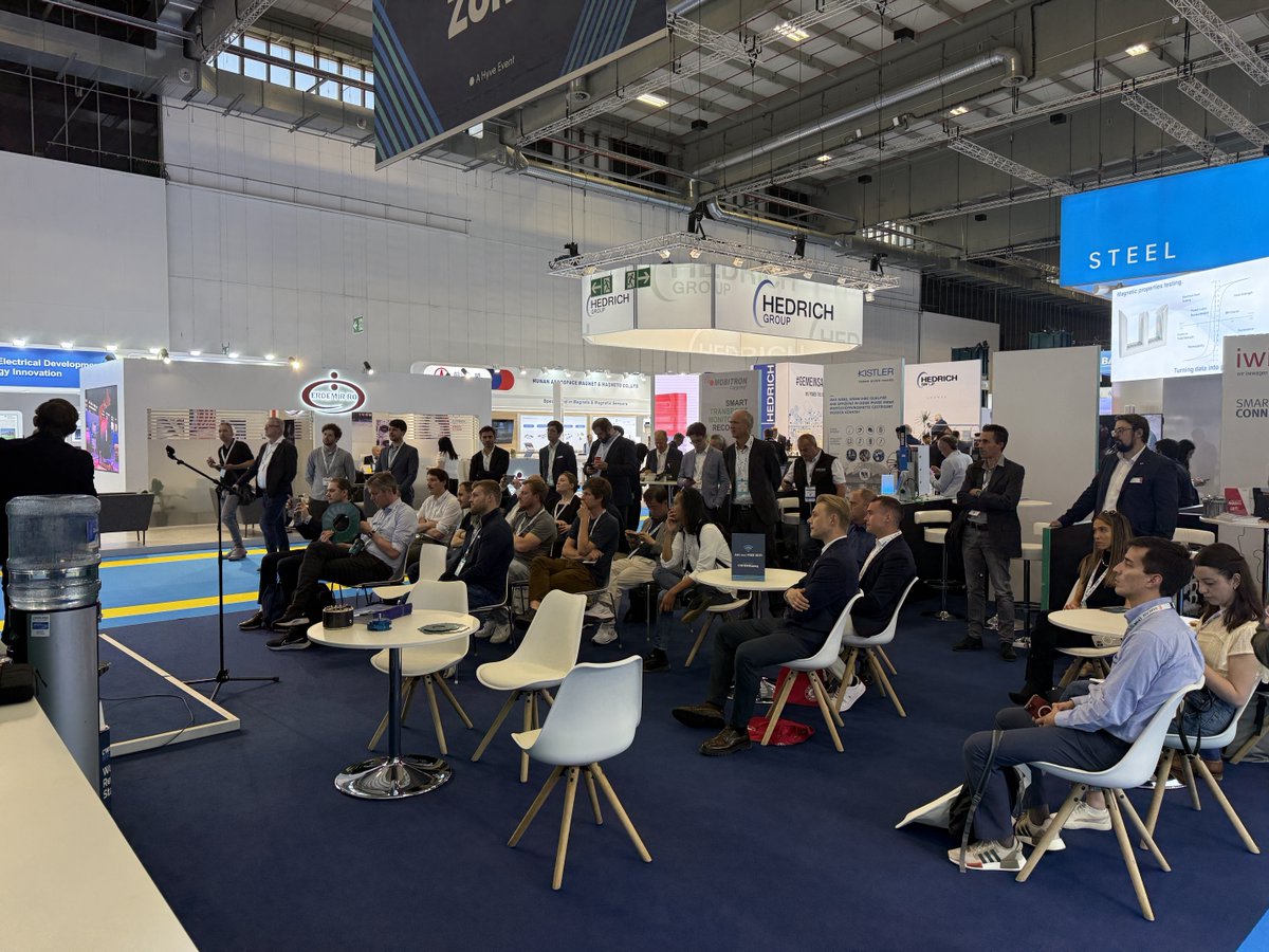 pcbstator's tweet image. Thanks to everyone who joined Rob Luchars&apos; talk on how ECM’s #PCBStator Tech is saying goodbye to winding lines. 👋⚙️

We’re at Stand 3.2 A51 all week at #CWIEME.

Catch Rob again tomorrow at 15:25 on the E-Mobility Stage with John Morehead. #ecmpowered #electricmotors
