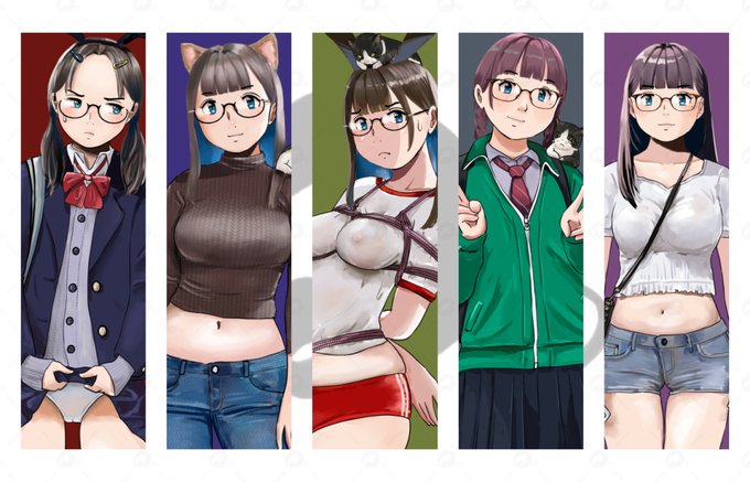 #無言で眼鏡娘をあげる見た人もやる 