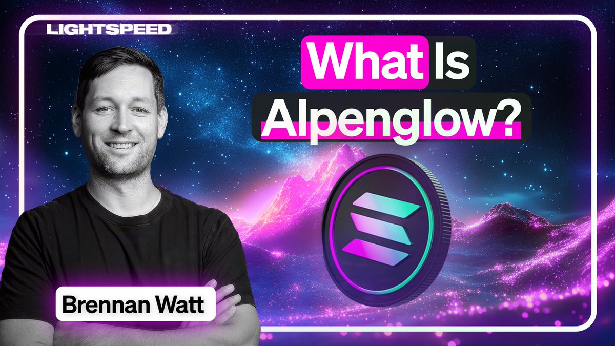 New episode with <a href="/bw_solana/">Brennan Watt</a> out now!

We discuss:
- The <a href="/anza_xyz/">Anza</a> origin story
- How does <a href="/solana/">Solana</a> work today?
- Alpenglow: Solana's largest protocol update 
- Network security + economic impact 
- Malicious MEV on Solana
- How to remain competitive &amp; more!

Links below! ↓